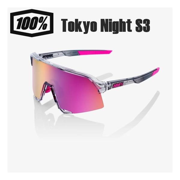 100% ワンハンドレッド サングラス 限定モデル Tokyo Night S3 Purple