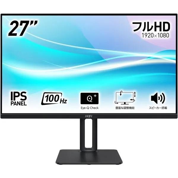 PRO series（MSI） MSI (エムエスアイ)液晶モニター/27型/FullHD(1920