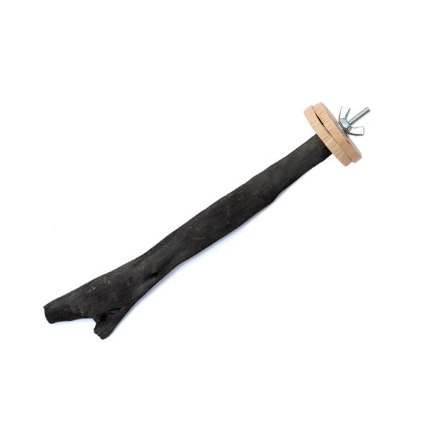 Leaf Corp 小鳥の爪とぎ用 備長炭とまり木 スタンダード 長さ15