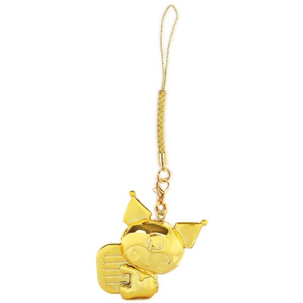 クロミ 金ピカ根付 ストラップ 金運 干支縁起 サンリオ sanrio