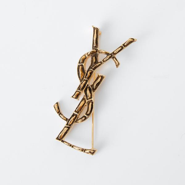 SAINT LAURENT サンローラン パリ PARIS ブローチ OPYUM BROCHE
