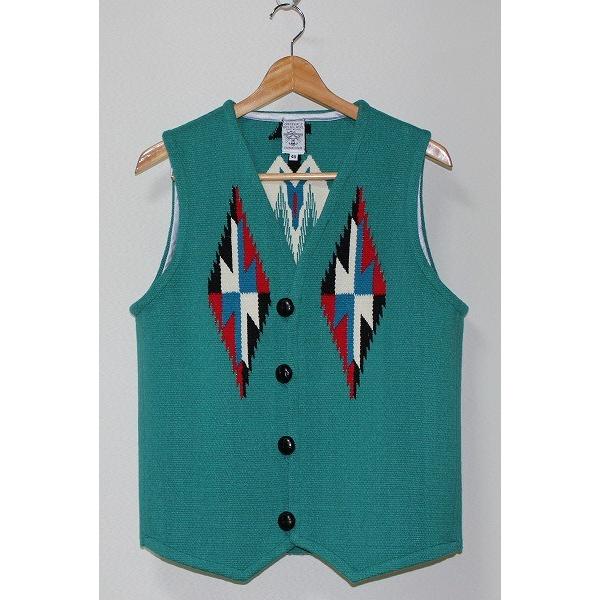 ORTEGA'S（オルテガ） チマヨベスト 40サイズ ターコイズグリーン