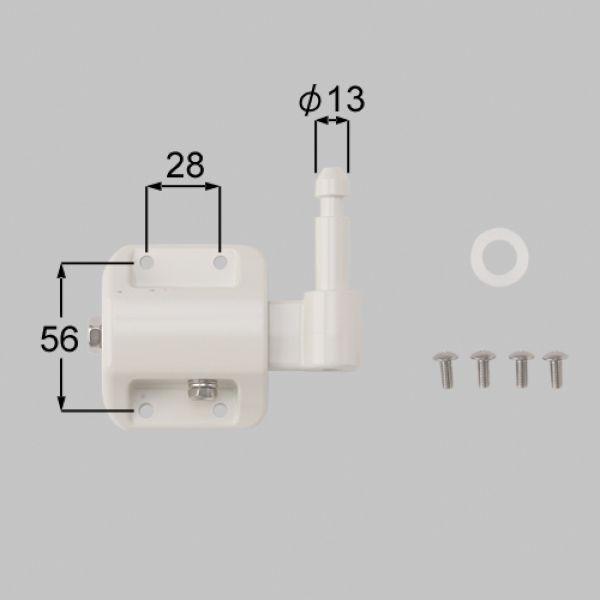 LIXIL（リクシル） 送料込み TOEX 門まわり 門扉 調整金具H（下）IW