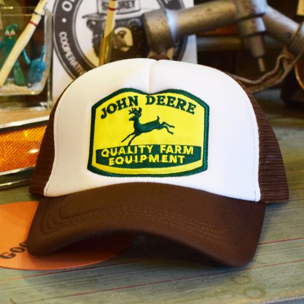 アメリカンレーシング メッシュキャップ JOHN DEERE（BROWN） / ジョン