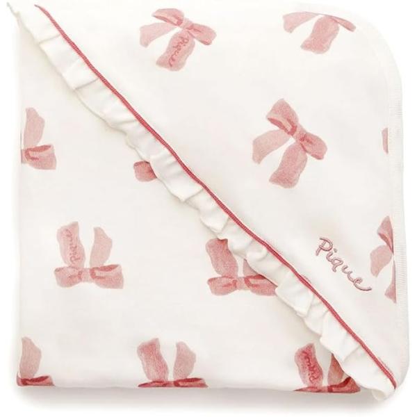 gelato pique（ジェラートピケ） ベビー リボン柄 ブランケット