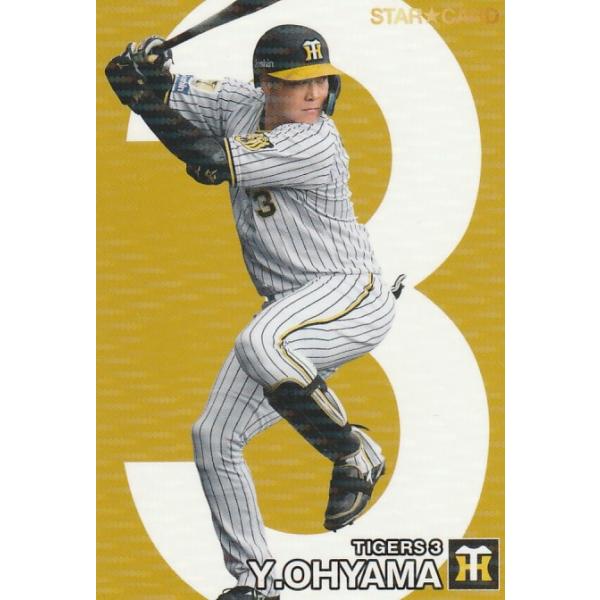 カルビー 2024プロ野球チップス第2弾 S-25 大山悠輔(阪神) スター