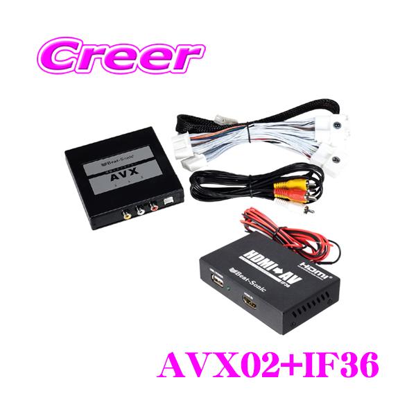 BeatーSonic（ビートソニック） AVX02+IF36 スマホ用 HDMI⇒RCA 変換