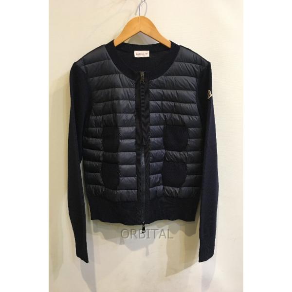 二子玉) MONCLER モンクレール CARDIGAN TRICOT ダウン切替