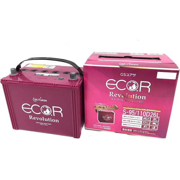 ECO.R サイズ ER-S-95-110D26L 国産車 用 ジーエスユアサ バッテリー