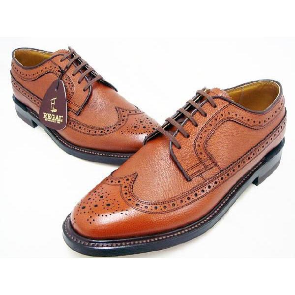 REGAL（リーガル） 靴 メンズ ビジネスシューズ 2235NA 本革 ウイング