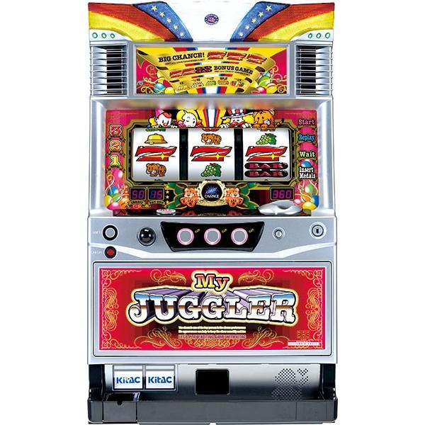 北電子 マイジャグラーIII 中古パチスロ実機 『コイン不要機ゴールド