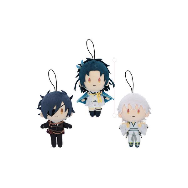 フリュー 刀剣乱舞ONLINE ゴム紐付き御伴散歩ぬいぐるみ4 全3種セット
