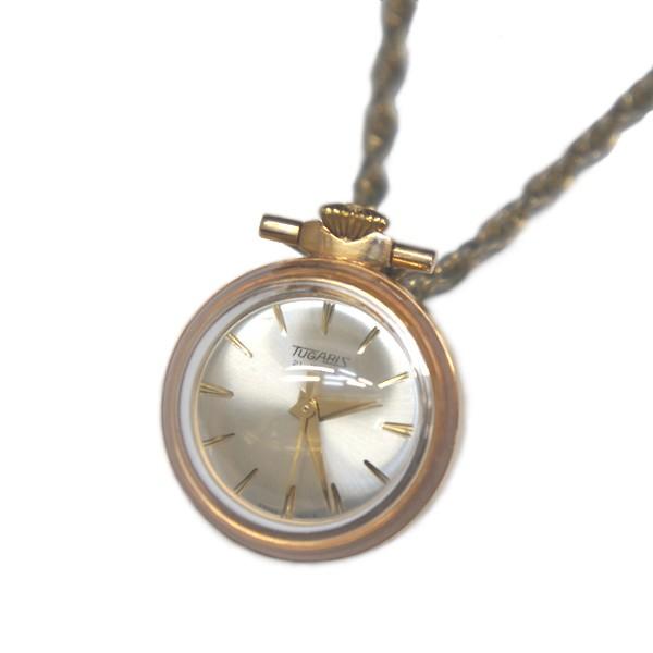 TUGARIS ペンダントウォッチ スイス製 手巻き時計 : アンティーク慈光