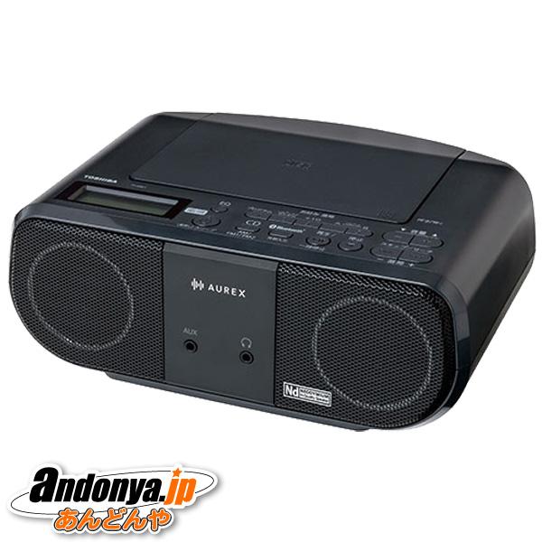 TOSHIBA（東芝） AUREX ネオジウムスピーカー搭載CDラジオ TY-ANC1-K