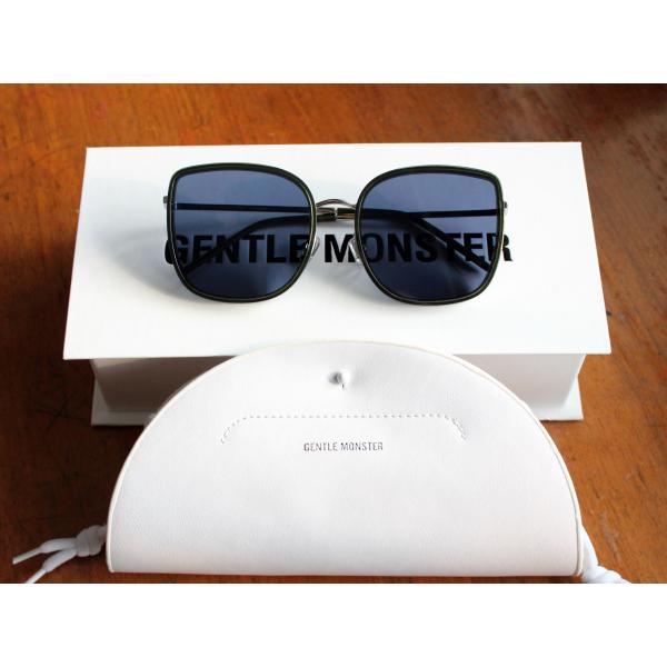 Gentle Monster ジェントルモンスター bi 59 サングラス ・銀 : 青