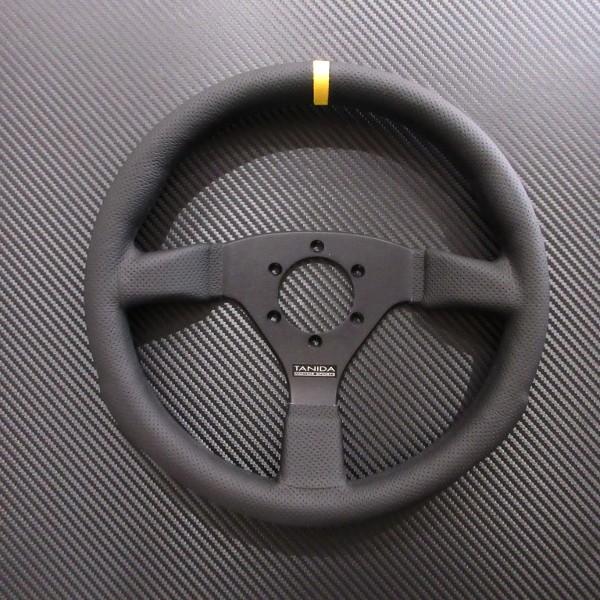 JURAN RacePRO ステアリングホイール フラット Racing 320D ディンプル