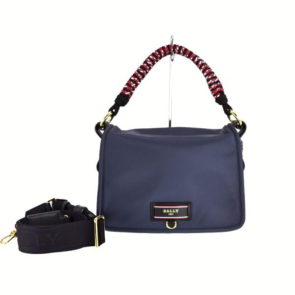 Bally（バリー） バッグ レディース ナイロン 2WAYショルダー ネイビー