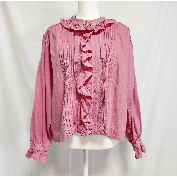 PINK HOUSE（ピンクハウス） #axc シャツ ブラウス ピンク フリル