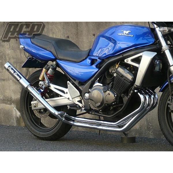 プリティー製 バリオス 1型 改 タイプ2 4-2-1 マフラー メッキ