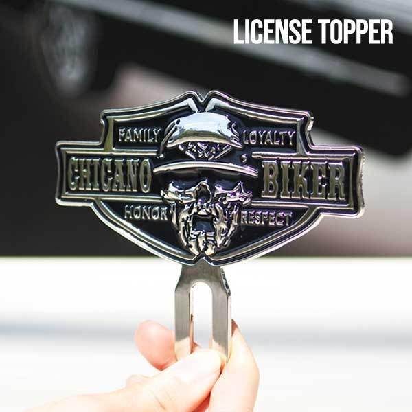 ライセンストッパー チカーノ バイカー ローライダー ライセンストップ