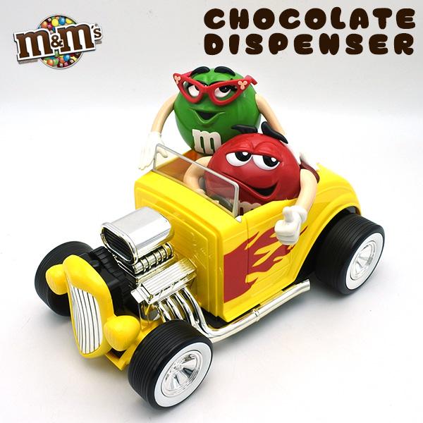 USED品 m&m's チョコレート ディスペンサー エムアンドエムズ ホット