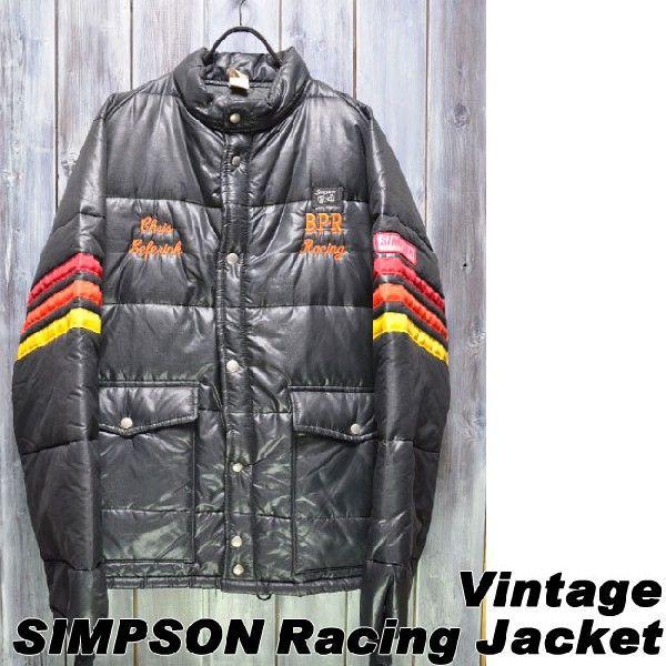 ajito SIMPSON シンプソン レーシング ジャケット ビンテージ モーター