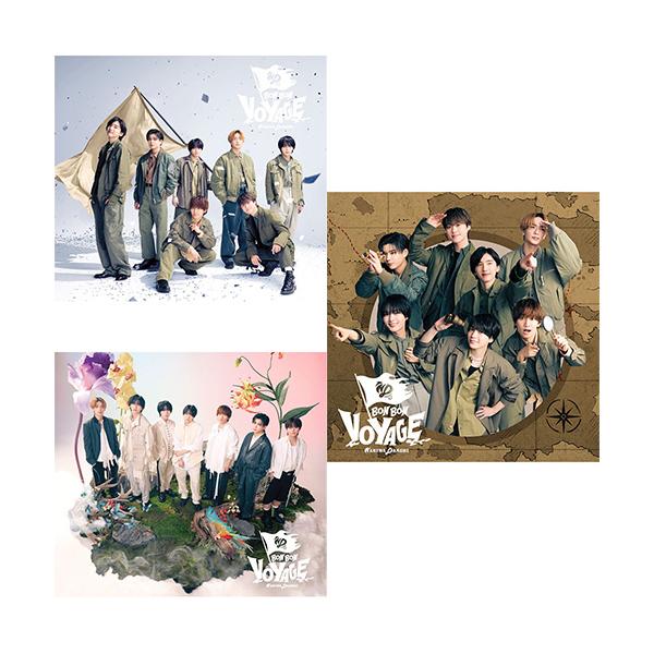 新品】 【3形態DVD付セット】 BON VOYAGE (初回限定盤1+初回限定盤2+