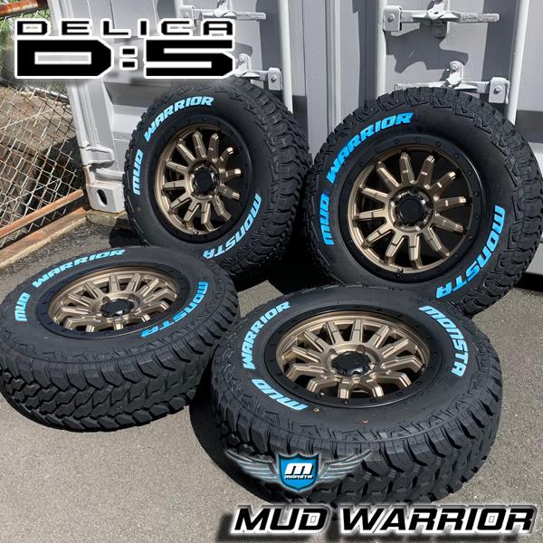 デリカD5 デリカ DELICA 16インチ タイヤホイールセット 4本 モンスタ