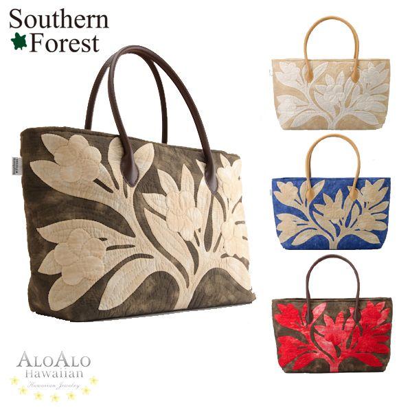 ハワイアンキルト サザンフォレストのむら染め本格ハワイアンキルト