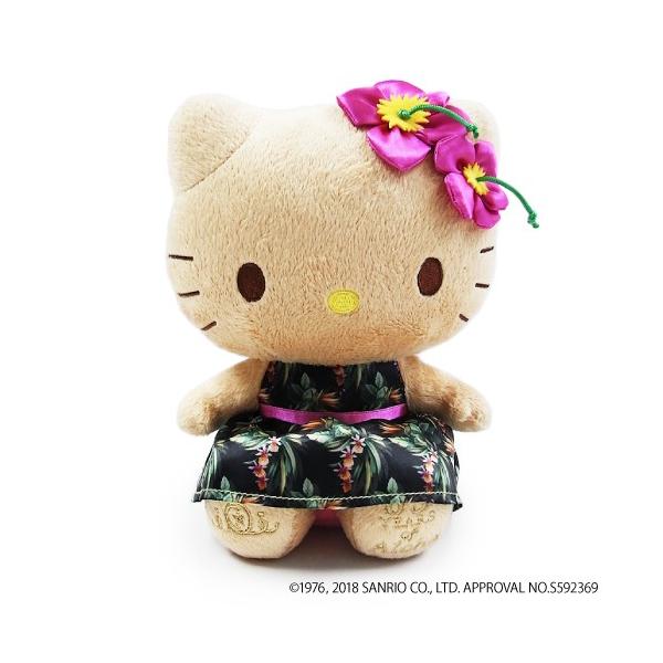 ハワイ限定 ハローキティ HELLO KITTY イオラニ 65周年限定 ぬいぐるみ