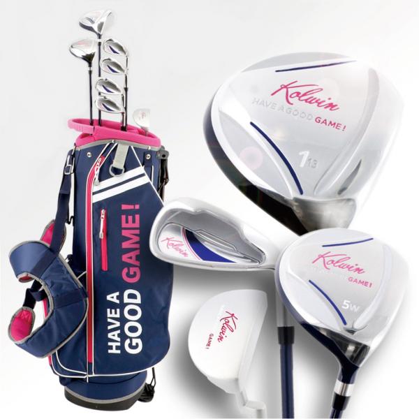 Kolwin（コルウィン） レディース ハーフクラブセット キャディー