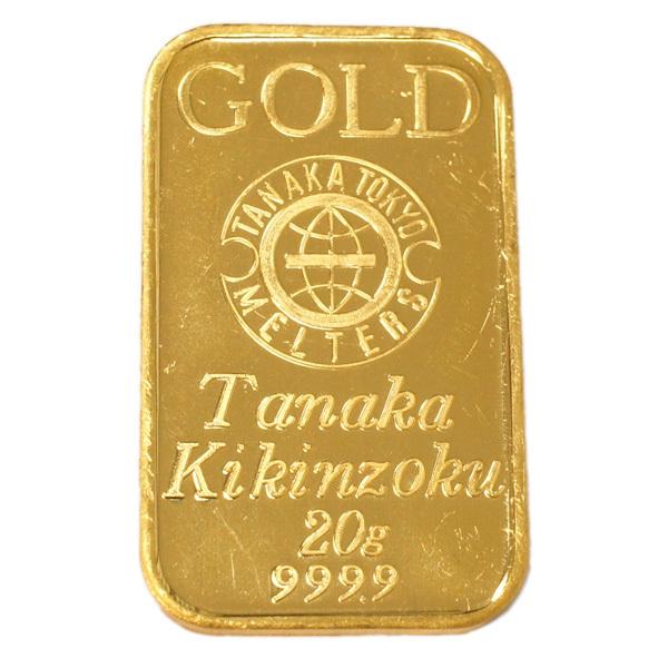 純金 インゴット 24金 20g 田中貴金属 流通品 K24 延べ棒 ゴールド