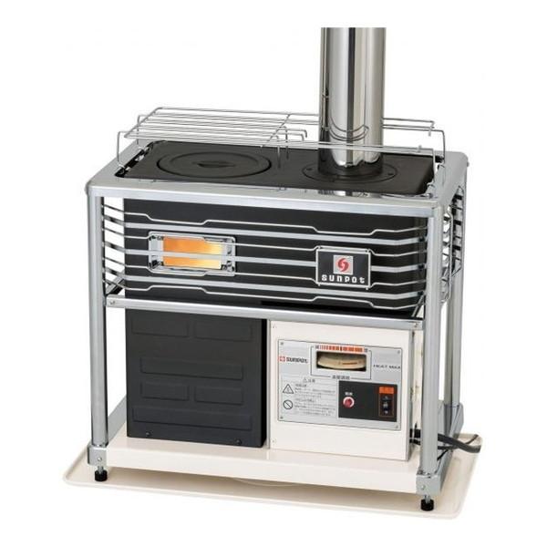 石油ストーブ 長府製作所 サンポット KSH-10K8 C 木造19畳 コンクリ30