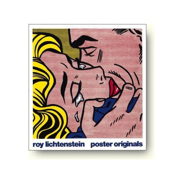 出荷区分D】ロイ・リキテンシュタイン：キス V【絶版シルクスクリーン