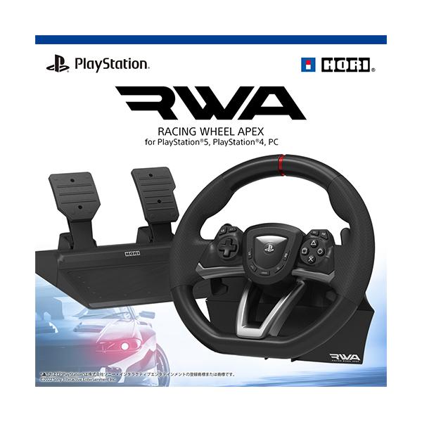 新品】PS5 HORI レーシングホイール エイペックス for PS5/PS4/PC