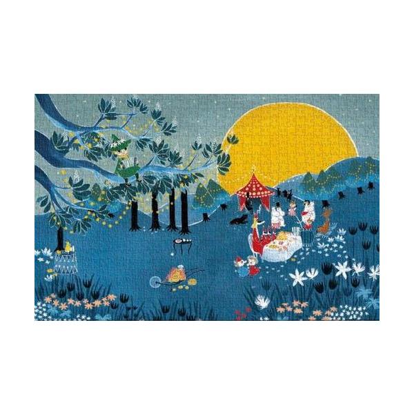 やのまん 【新品】ジグソーパズル ムーミン 月明りのパーティー 1000