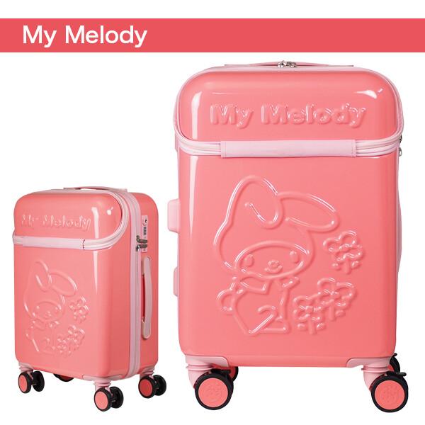 サンリオのカワイイスーツケース ピンク [HK-SUC-02] マイメロディ 35L