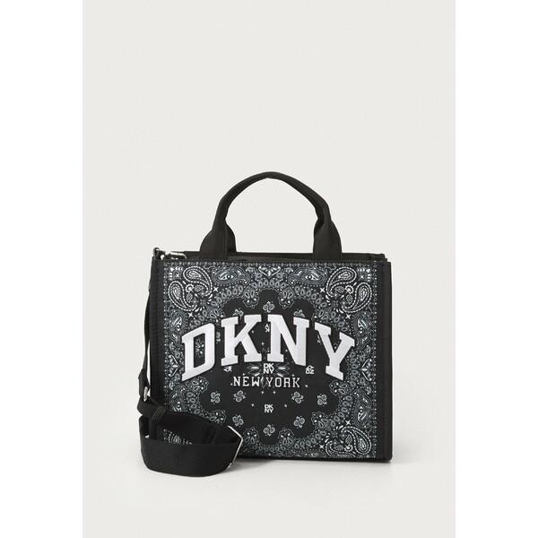 DKNY ダナキャラン レザーハンドバッグ 本革 ブラック Y2K DKNY