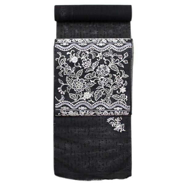 着物 帯 単衣用 尾峨佐染繍 汕頭刺繍 相良刺繍 蘇州刺繍 袋帯 お太鼓柄