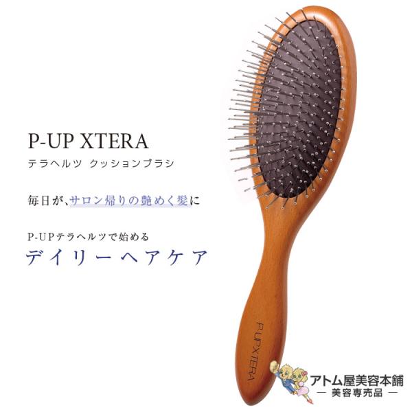 xtera P-UP XTERA テラヘルツ クッションブラシ 毛髪 頭髪 髪 ツヤ