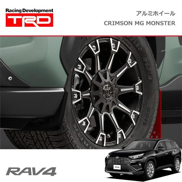 TRD アルミホイール CRIMSON MG MONSTER 17インチ 4本セット 1台分