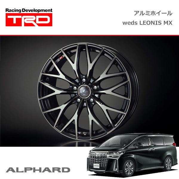 TRD アルミホイール WEDS LEONIS MX 18インチ 4本セット 1台分