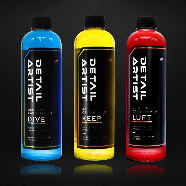 DETAIL ARTIST ディティールアーティスト 3pH洗車SET DA-SET-3PH