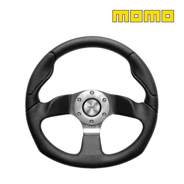 MOMO（モモ） ステアリング ハンドル COMMANDO 2R ブラックレザー C-73