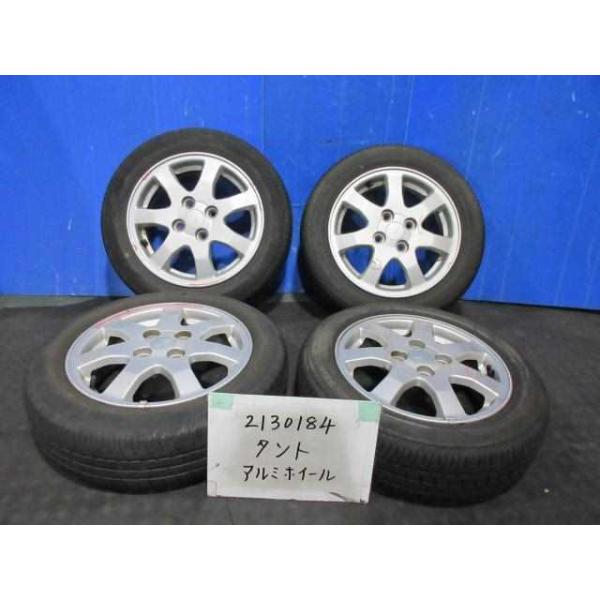 タント タント L350S 中古 純正 14インチ アルミホイール 4本