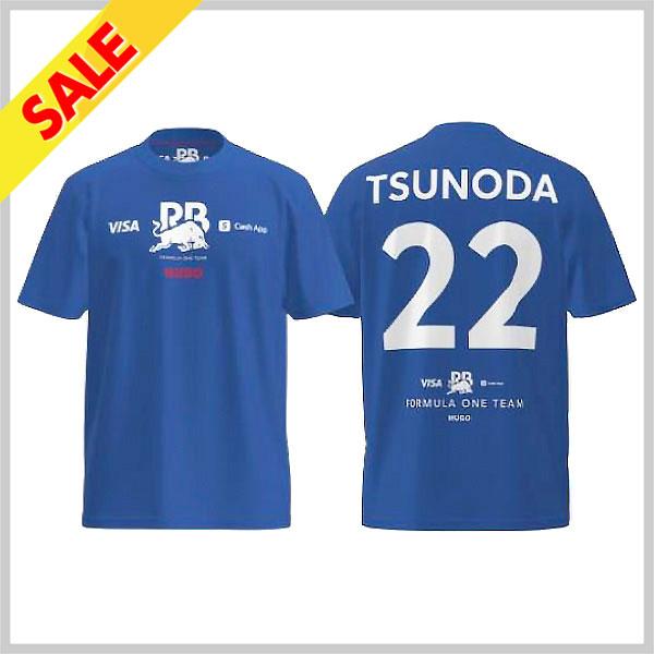 ビザ・キャッシュアップRB F1チーム 角田裕毅 ドライバー Tシャツ 2024