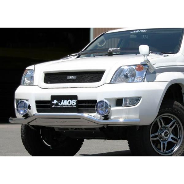 ジャオス JAOS フロントスキッドバー プラド 120系 年式02.10-09.08