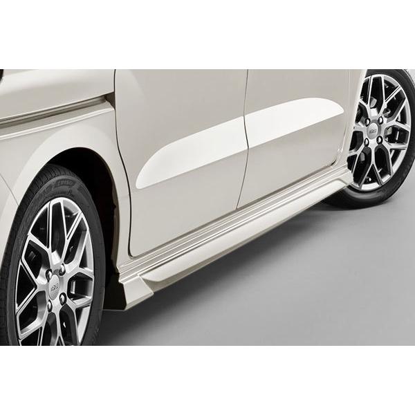 無限（MUGEN） サイドスポイラー プラチナホワイト・パール N-BOX