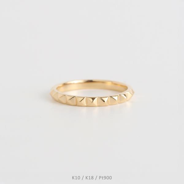 Avaron（アヴァロン） スタッズ リング 指輪 レディース ゴールド ペア