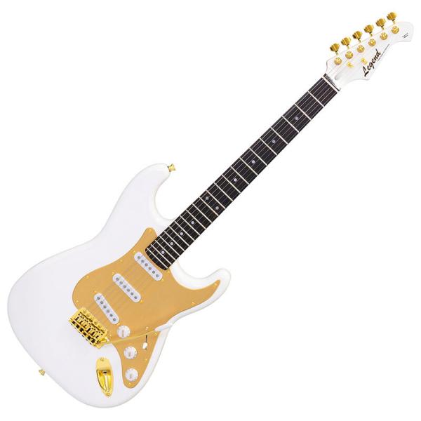 LEGEND LST-AZ WHWH エレキギター レジェンド ストラトタイプ ホワイト